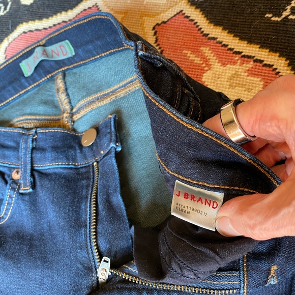 J Brand straight leg denim jeans - Picture 3 of 5